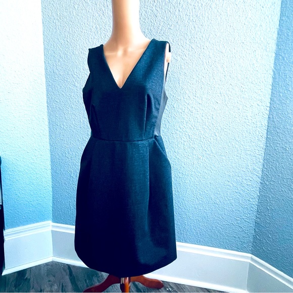 MADEWELL 1937 Black midi dress size 6 - Picture 1 of 12